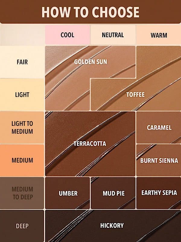 کرم برنزر Silk Haze رنگ Earthy Sepia (BM8) شیگلم SHEGLAM — تصویر ۳