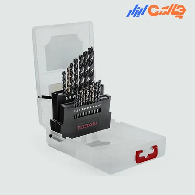 ‎ست مته 12 عددی کبالت توسن مدل T14-MB12-HSSCO-165 — تصویر ۲