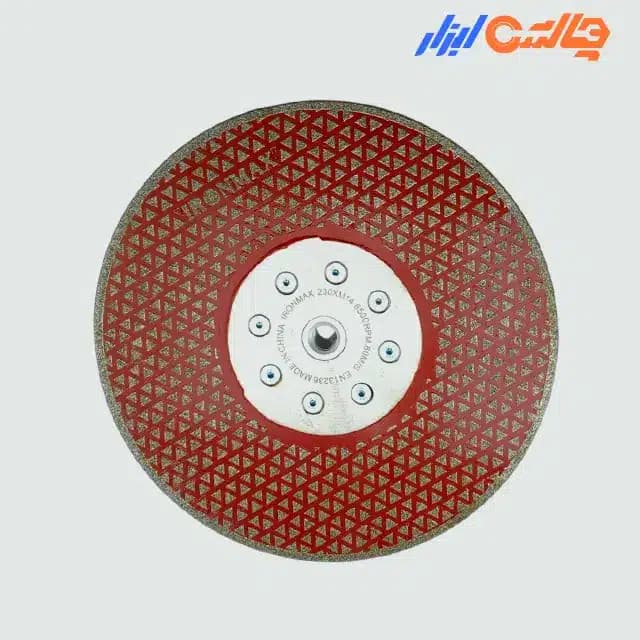 صفحه الماسه الکتروپلیت سایز 230 ایرونمکس — تصویر ۲