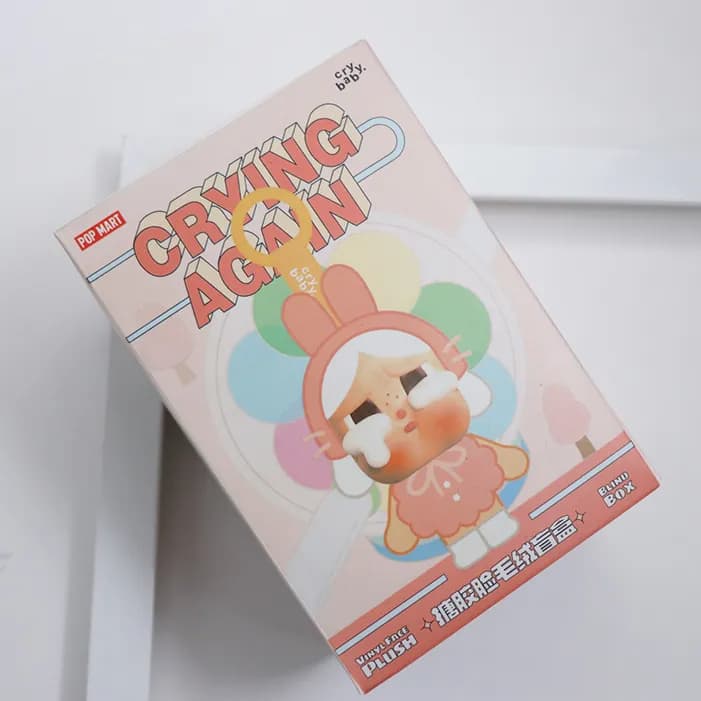 عمده فروشی آویز عروسک کرای بیبی قهوه ای CRYING AGAIN وارداتی 39018 — تصویر ۲