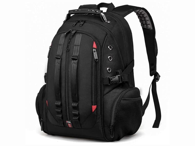 کوله پشتی لپ تاپ 17 اینچ و مسافرتی بنج Bange اصل BG-1901 با درگاه USB و AUX