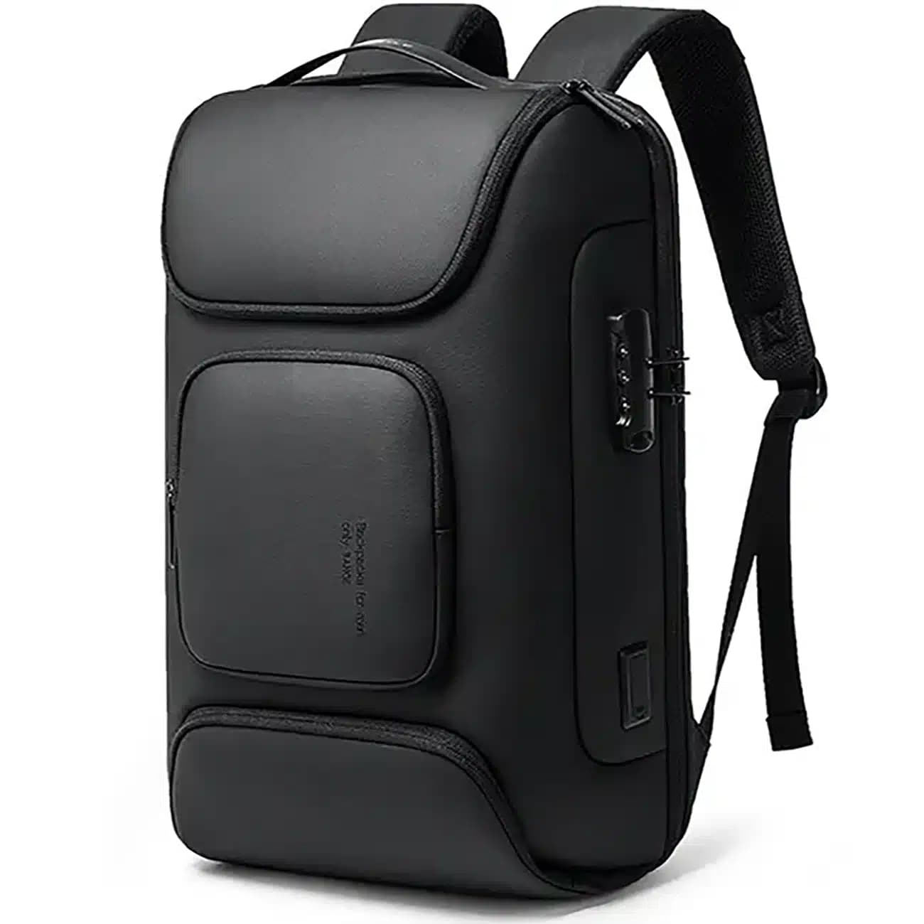 کوله پشتی لپ تاپ 15.6 اینچ بنج BANGE اصل مدل BG-7216plus با قفل و پورت USB — تصویر ۷