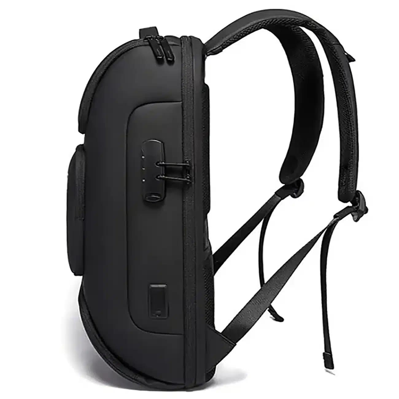 کوله پشتی لپ تاپ 15.6 اینچ بنج BANGE اصل مدل BG-7216plus با قفل و پورت USB — تصویر ۴
