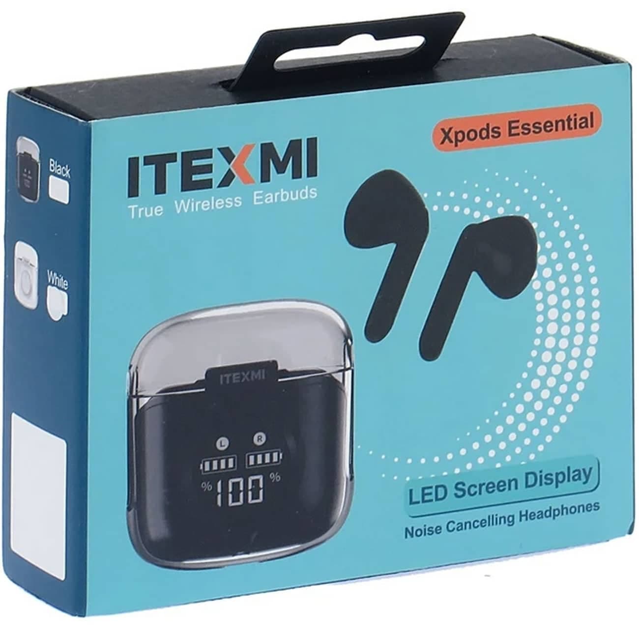 هندزفری بلوتوثی آیتکسمی ITEXMI مدل Xpods Essential با نمایشگر LED — تصویر ۷