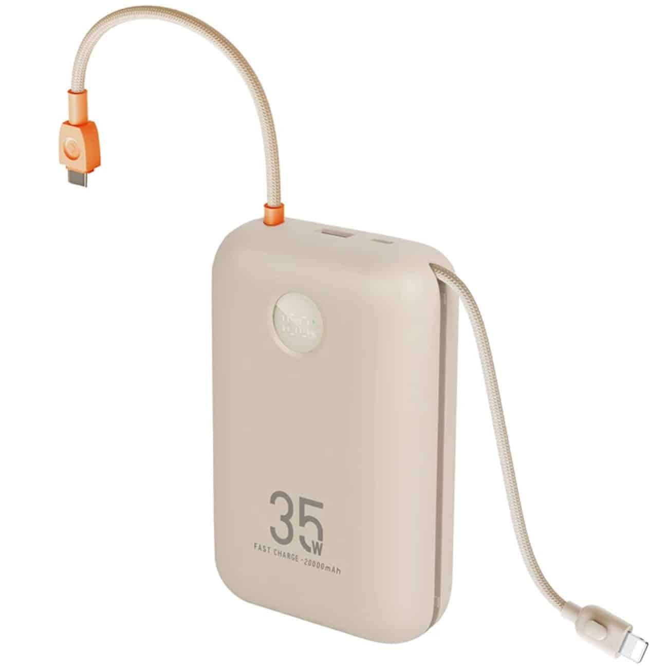 پاوربانک هیسکا Hiska مدل HP-228PD ظرفیت 20000 میلی آمپر 35 وات