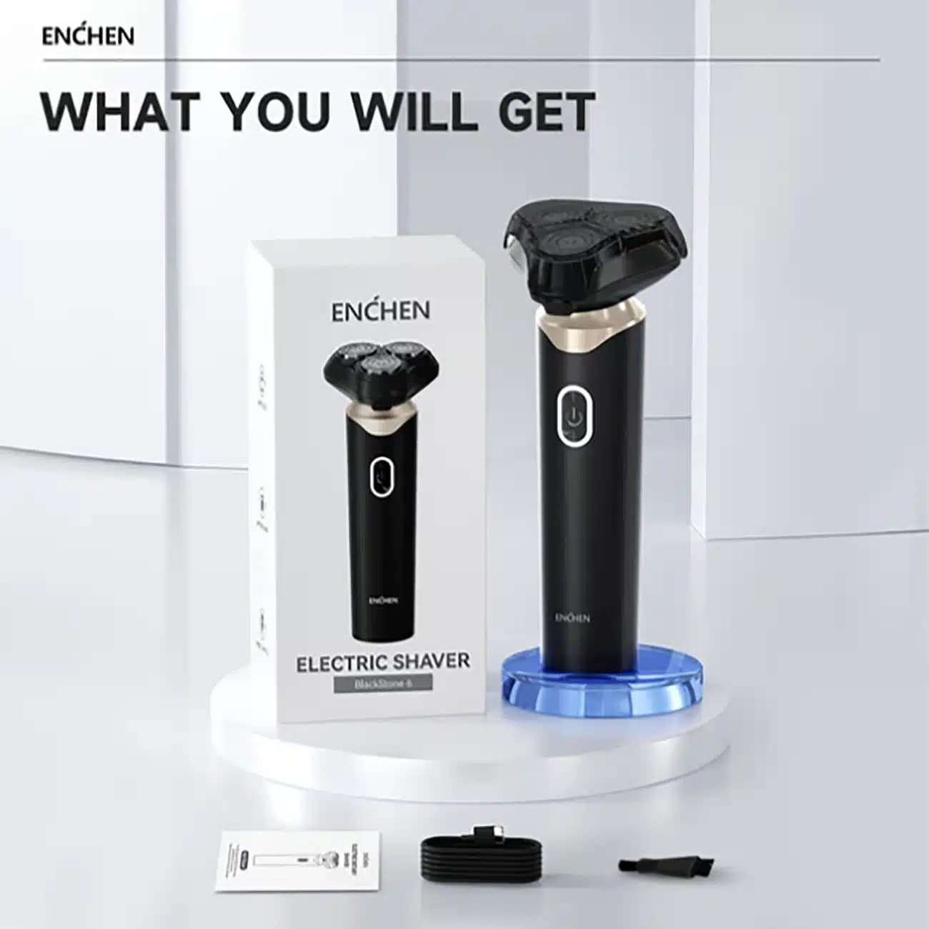 ریش تراش شارژی انچن Xiaomi Enchen Blackstone 6 — تصویر ۷