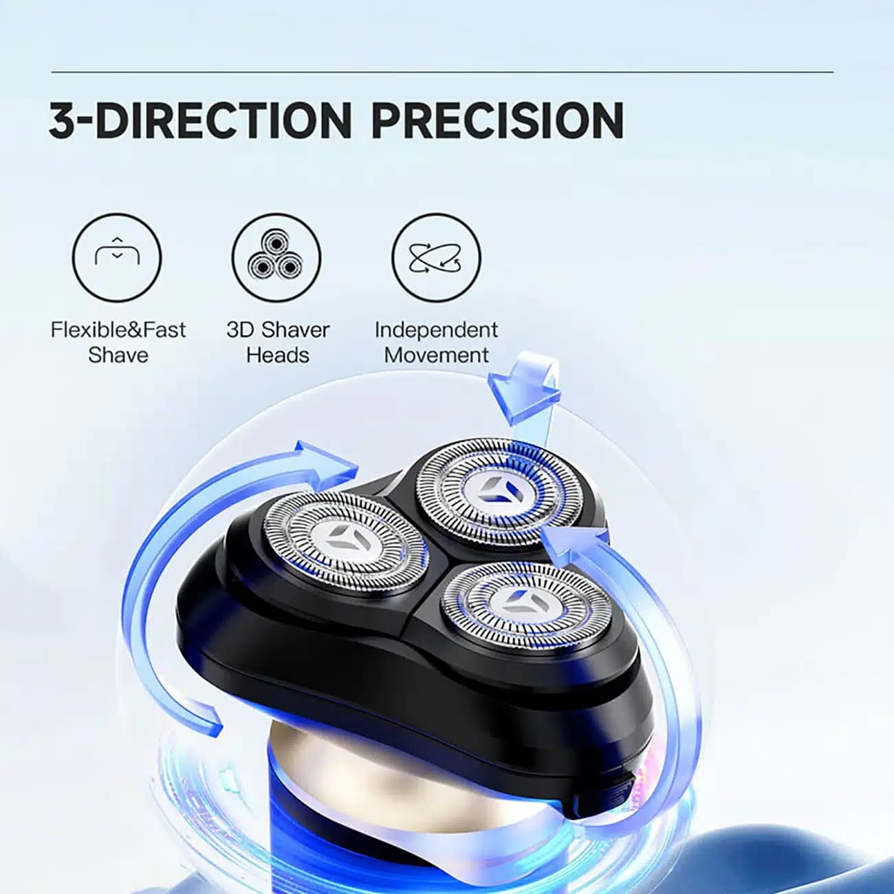ریش تراش شارژی انچن Xiaomi Enchen Blackstone 6 — تصویر ۵