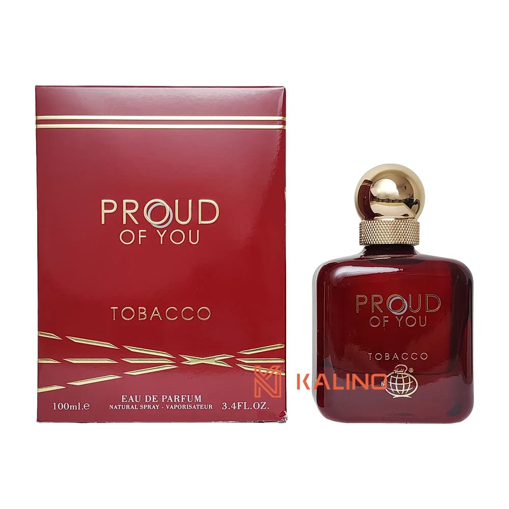 ادکلن مردانه پرود آف یو توباکو (استرانگر ویت یو توباکو) فراگرنس ورد حجم 100 میل | Fragrance World Proud of You Tobacco