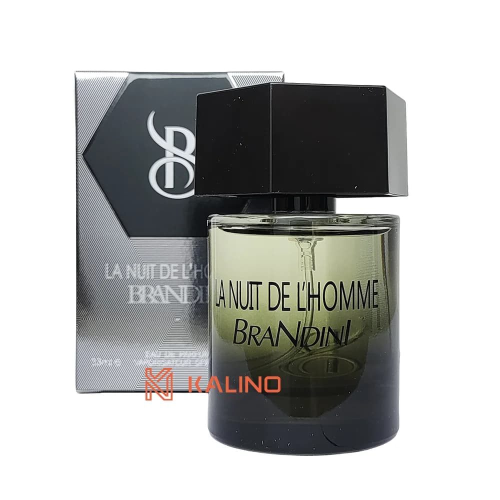 ادکلن مردانه لانویت دی الهوم برندینی حجم 33 میل | Brandini YSL La Nuit de L`Homme — تصویر ۲