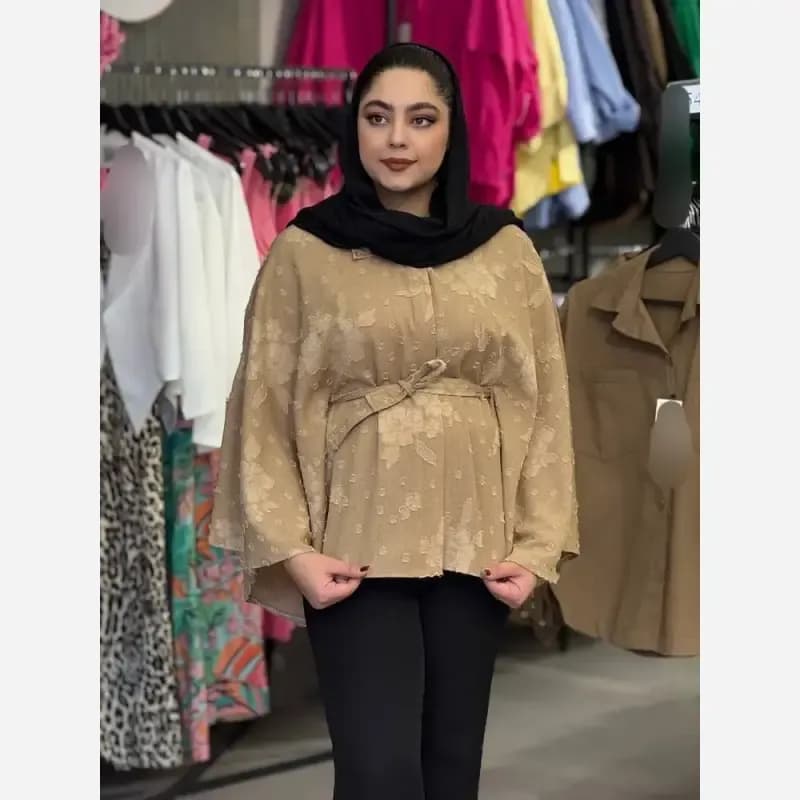 پانچ زنانه مدل کسمه خنک تابستانه فری سایز — تصویر ۳