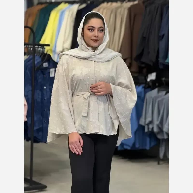 پانچ زنانه مدل کسمه خنک تابستانه فری سایز — تصویر ۵