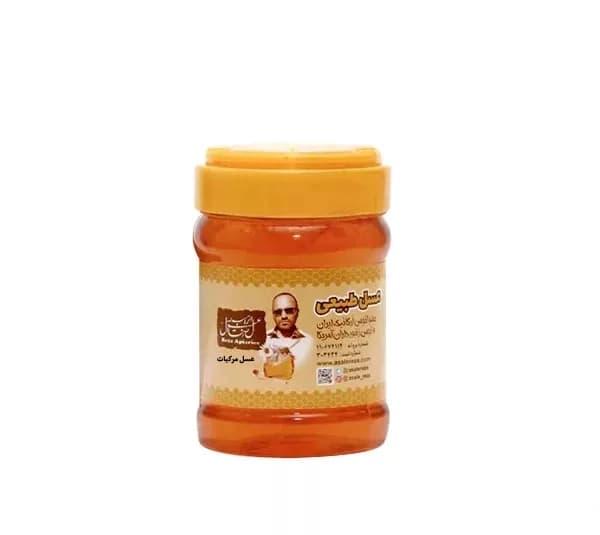 عسل مرکبات طبیعی بهارنارنج مازندران رضا وزن 470 گرم