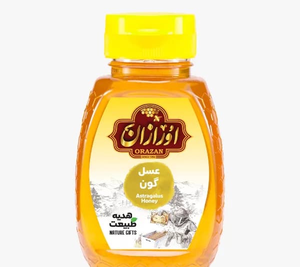 عسل گون اورازان وزن 250 گرم