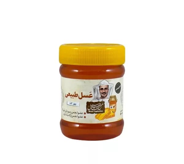 عسل طبیعی چهل گیاه رضا وزن 470 گرم