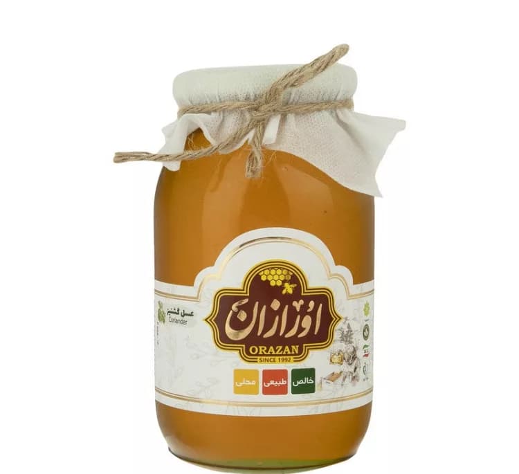 عسل گشنیز اورازان وزن 960 گرم