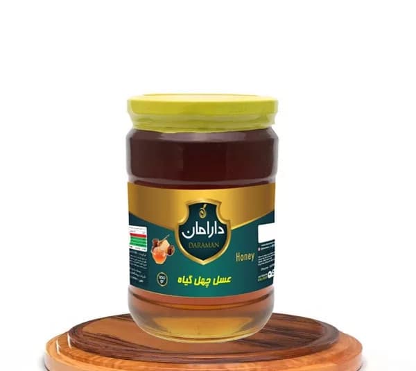عسل چهل گیاه دارامان وزن 850 گرم — تصویر ۲
