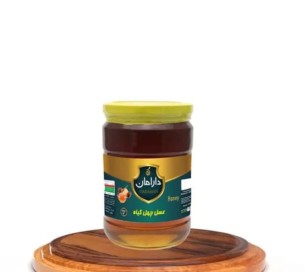 عسل چهل گیاه دارامان وزن 430 گرم — تصویر ۲