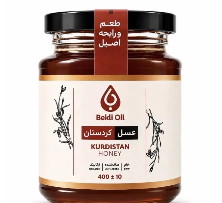 عسل فرابکر کوهستان کردستان بکلی وزن 400 گرم