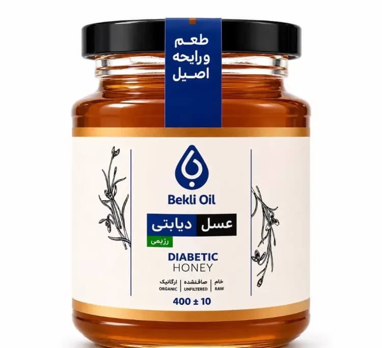 عسل دیابتی بکلی وزن 400 گرم