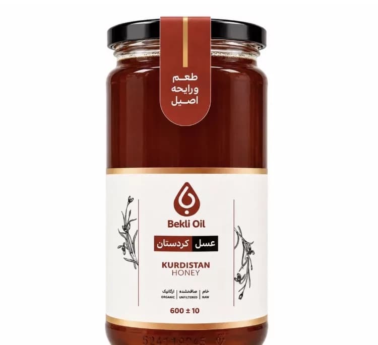 عسل فرابکر کوهستان کردستان بکلی وزن 600 گرم