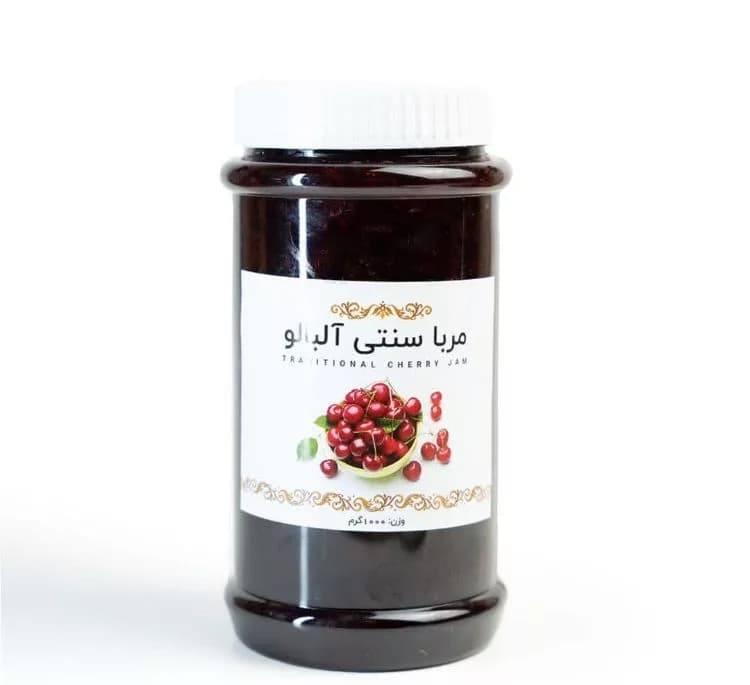 مربا سنتی آلبالو سویدا وزن 1000 گرم