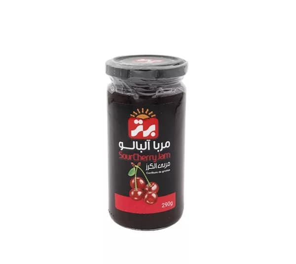 مربا آلبالو برتر وزن 280 گرم