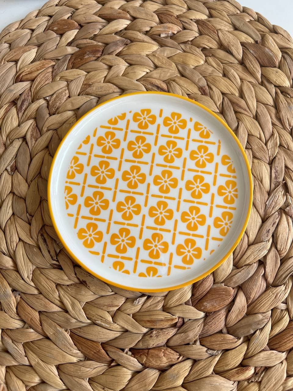 پیش دستی کوچک دنی هوم- طرح زرد