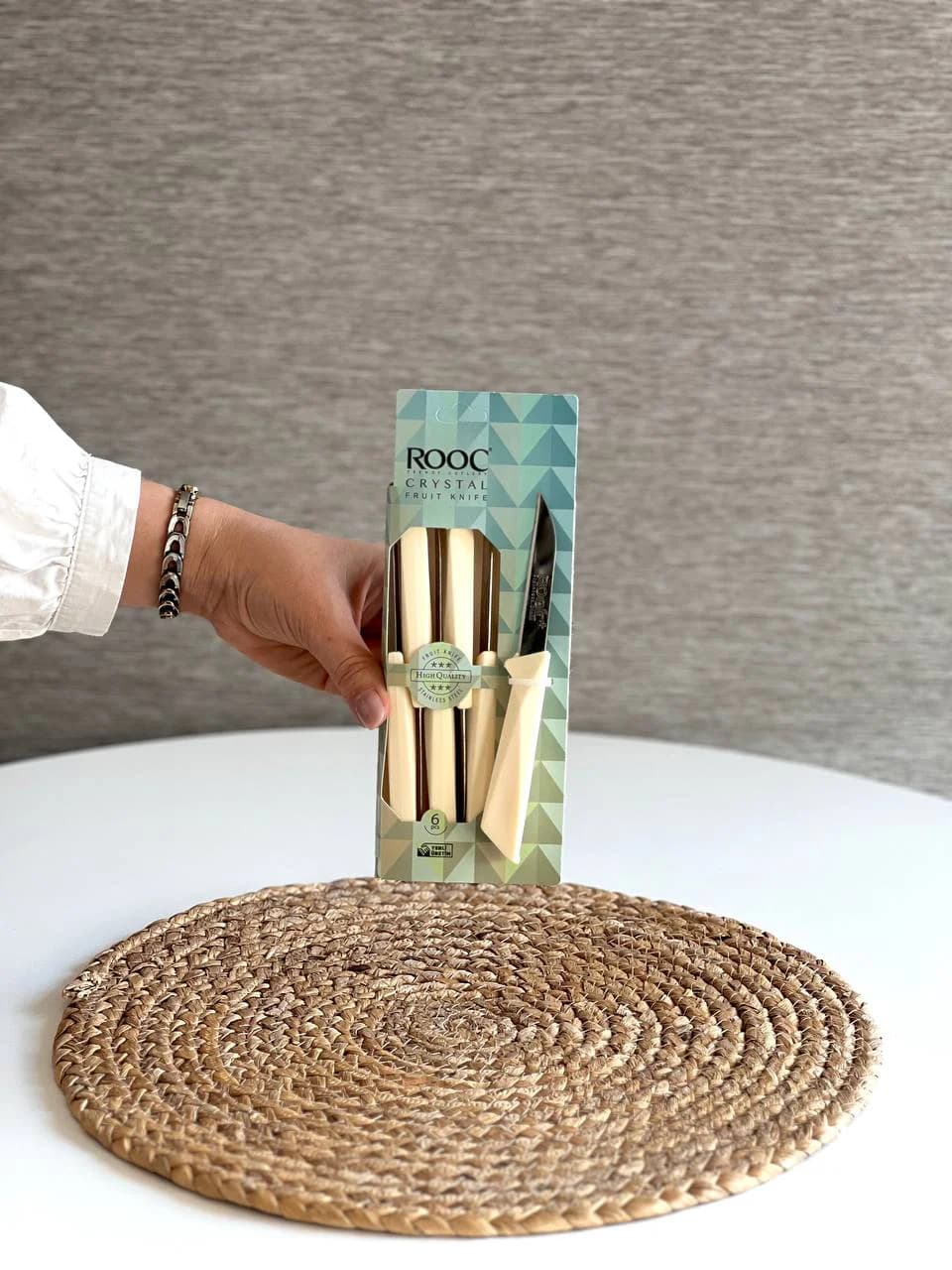 کارد میوه خوری 6 تایی ROOC مدل کریستال — تصویر ۶