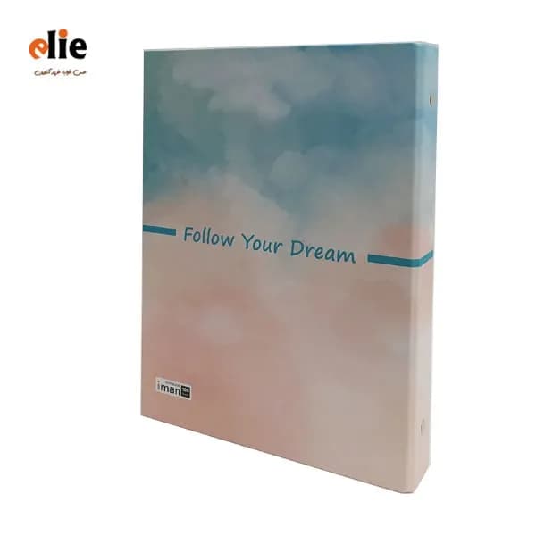 دفتر کلاسور 26 حلقه ایمان طرح 4