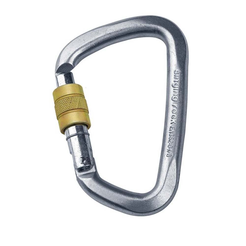 کارابین پیچ فولادی سینگینگ راک – Singingrock D Steel Carabiner
