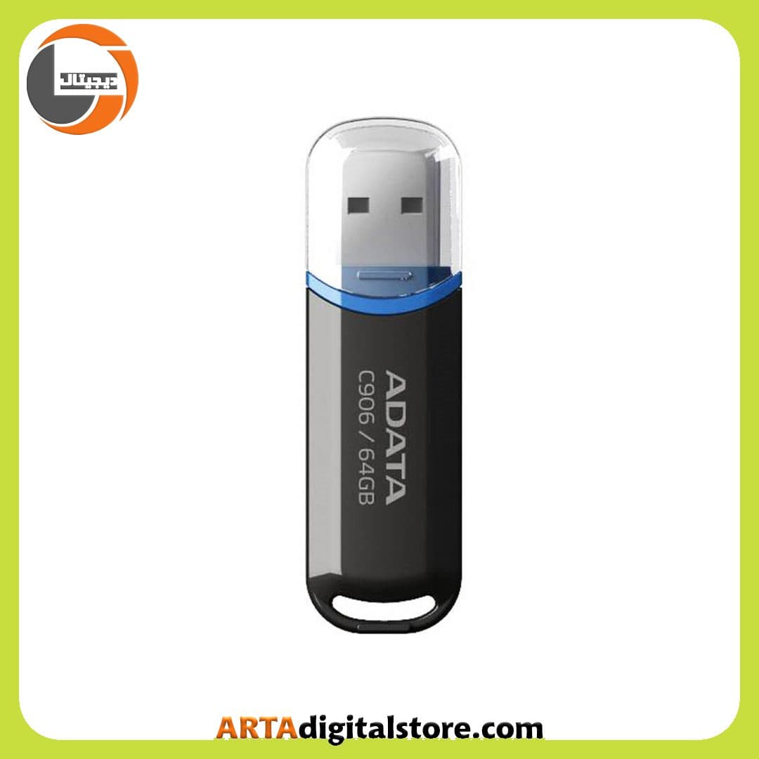 فلش مموری ADATA Classic C906 64GB Black — تصویر ۳