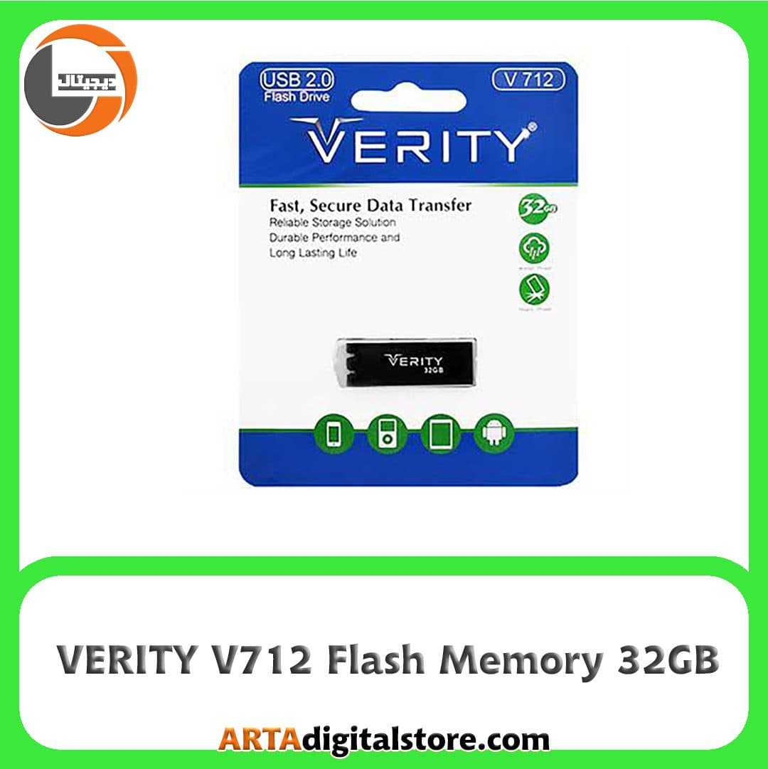 فلش مموری VERITY V712 32GB Black — تصویر ۴