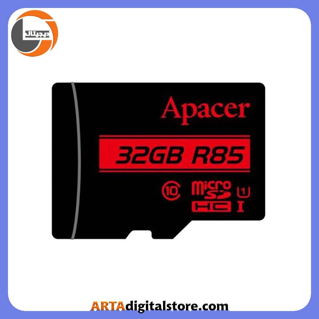 مموری کارت Memory Card Micro SD Apacer R85 U1 C10 32GB 85MB/s — تصویر ۳
