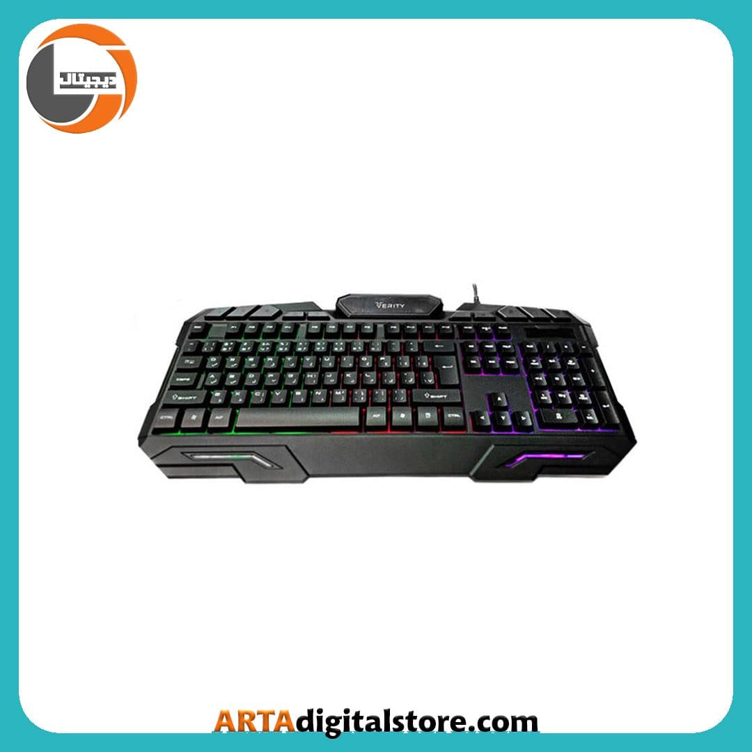 موس و کیبورد گیمینگ Verity Gaming V-KB6126GCW — تصویر ۵