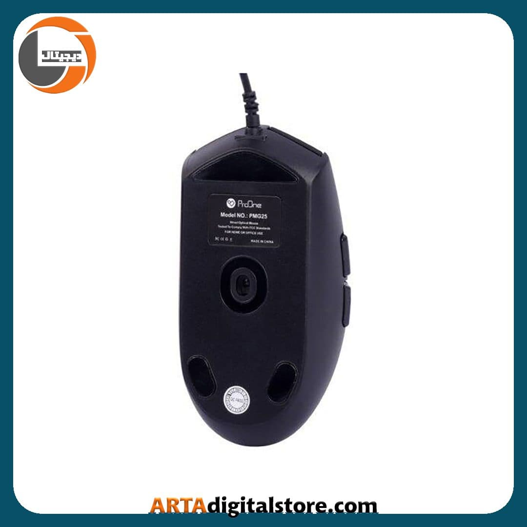 موس گیمینگ پرووان ProOne Gaming PMG25 Black — تصویر ۵