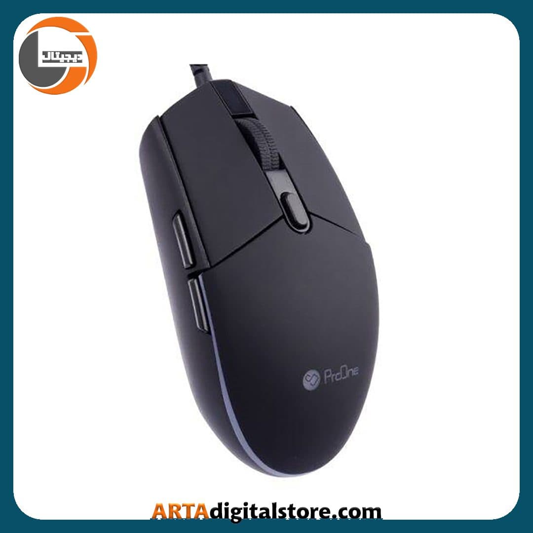 موس گیمینگ پرووان ProOne Gaming PMG25 Black — تصویر ۳