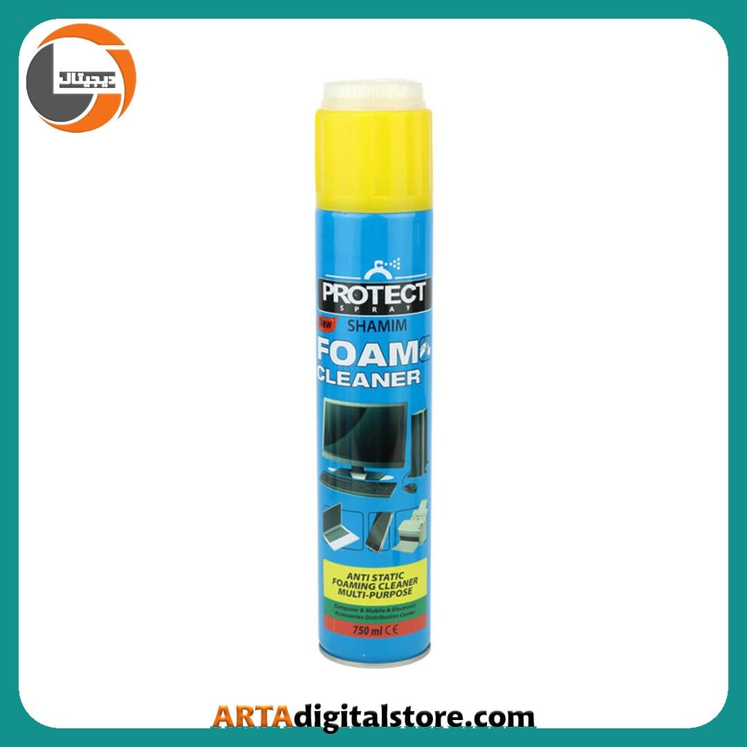 اسپری کف فرچه دار Foam Protect 750ML — تصویر ۲