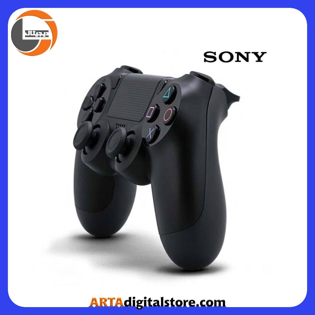 دسته بازی بی سیم PS4 Joystick Black — تصویر ۵