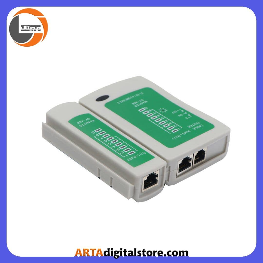 تستر کابل شبکه Network Tester Master SY-468 Silver — تصویر ۵