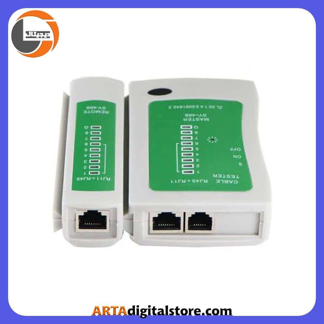 تستر کابل شبکه Network Tester Master SY-468 Silver — تصویر ۳