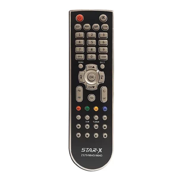 ریموت کنترل رسیور استار ایکس STAR-X مدل 98HD