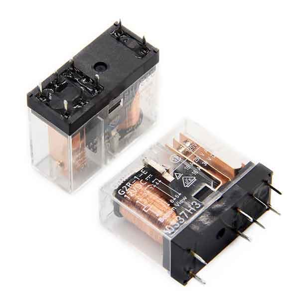 رله شیشه ای 24 ولت 16 آمپر8 پین OMRON مدل G2R-1-E — تصویر ۲