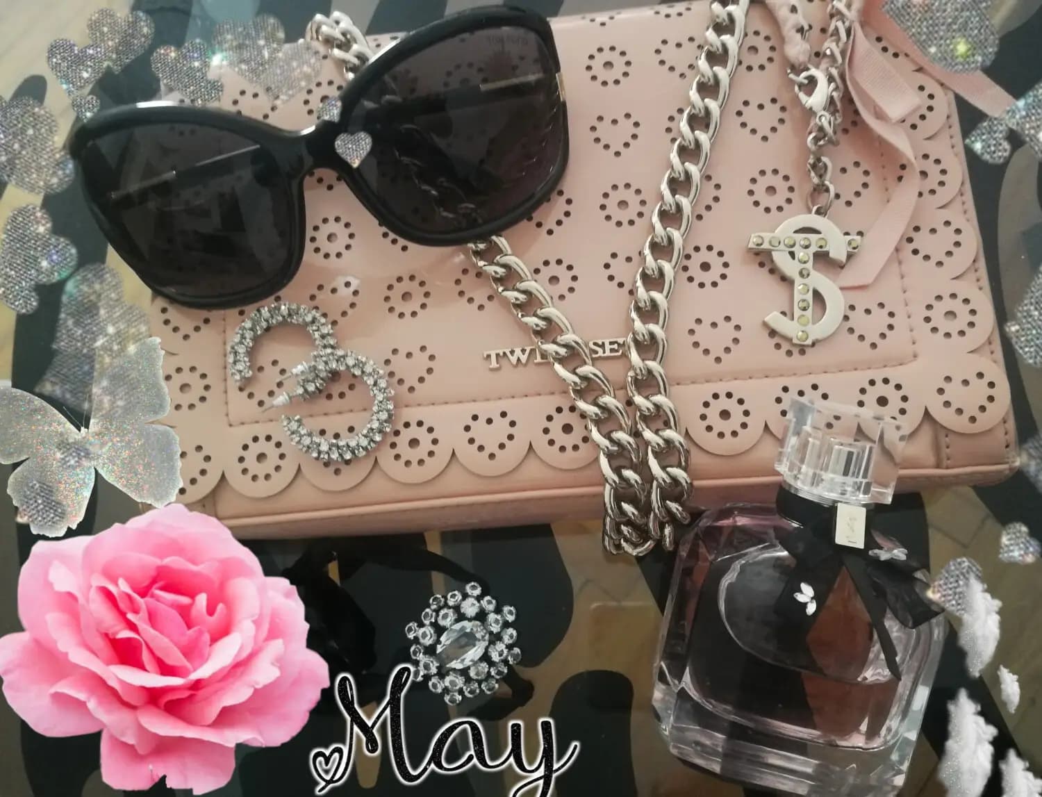 عطر ادکلن ایو سن لورن مون پاریس پارفوم فلورال اصل | YSL Mon Paris Parfum Floral — تصویر ۵