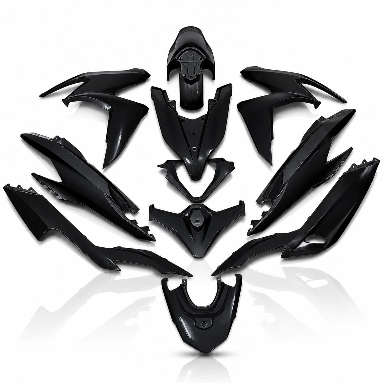 فلاپ کامل طرح کلیک رنگ مشکی مات جنس وارداتی اعلا