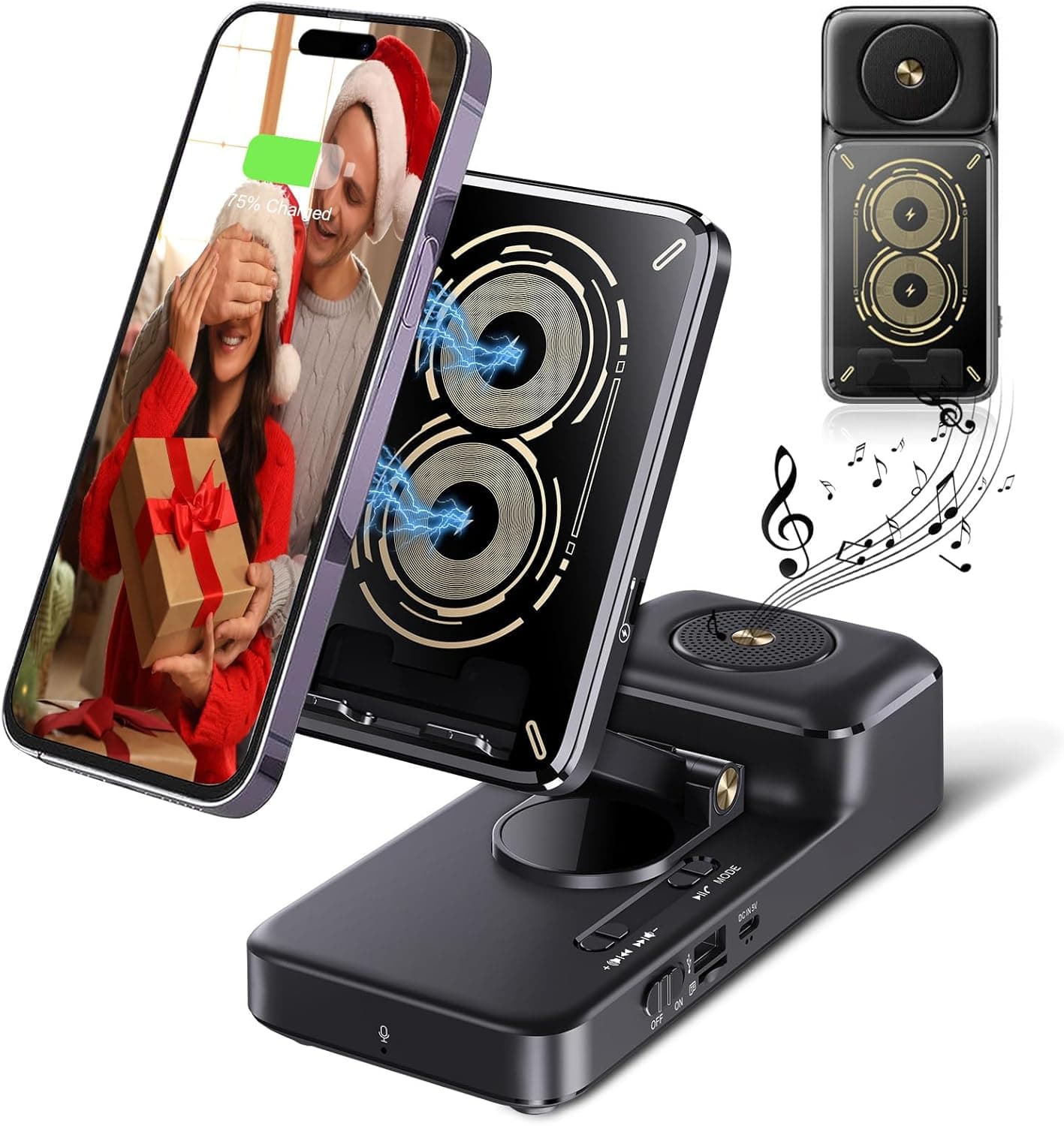 استند شارژ وایرلس اسپیکردار MepvabKY