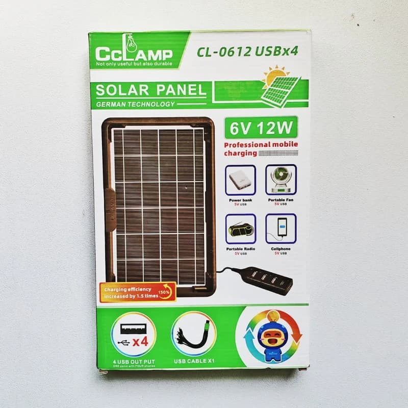 پنل خورشیدی 12 وات CcLamp مدل CL-0612 — تصویر ۵