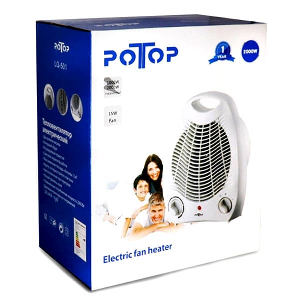 بخاری برقی مدل پوتاپ LQ-801 — تصویر ۳