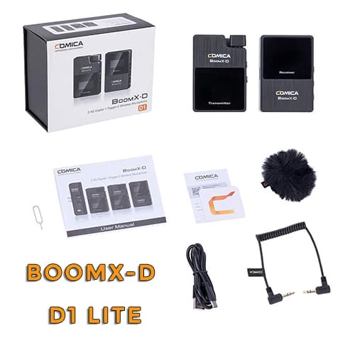 میکروفن بی سیم COMICA BoomX-D D1 Lite — تصویر ۳
