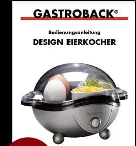 تخم مرغ پز گاستروبک مدل Gastroback 42801 — تصویر ۲