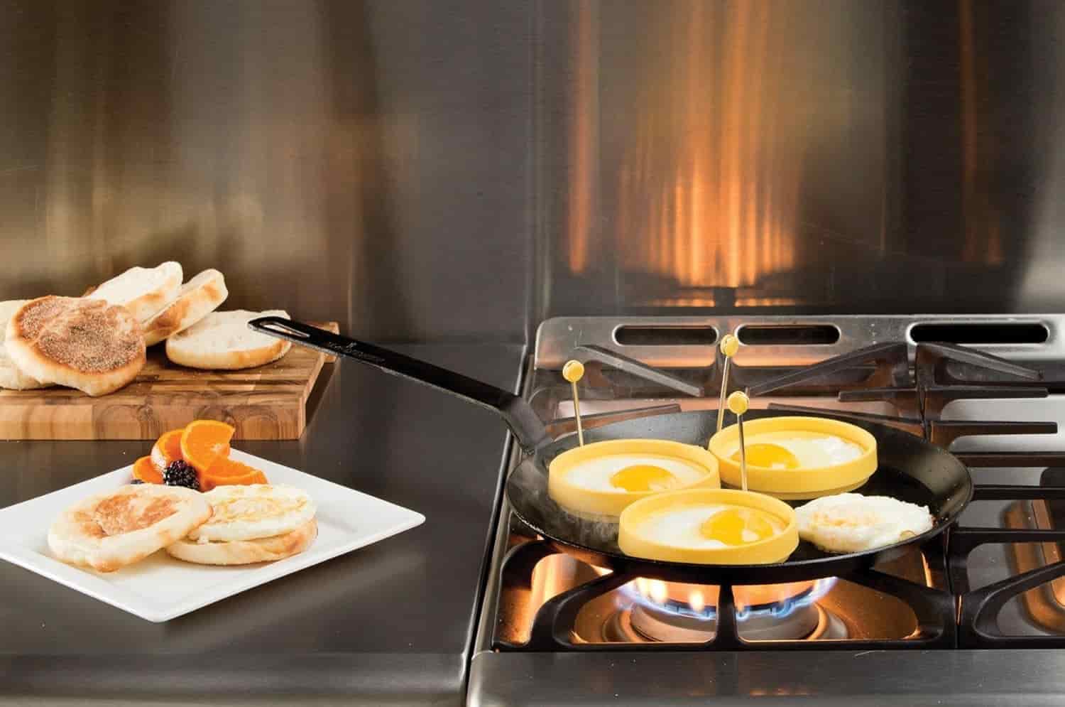 تابه کربن استیل 38 سانتی لاج Lodge Carbon Steel Skillet — تصویر ۲